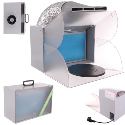 Tragbare airbrush spritzkabine - tragbare,