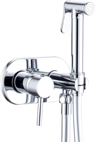 Chrom unterputz bidet - chrom,